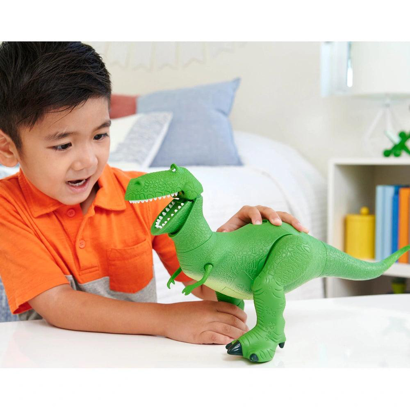 Disney pixar toy story roarin' laughs rex figure, , medium-null
