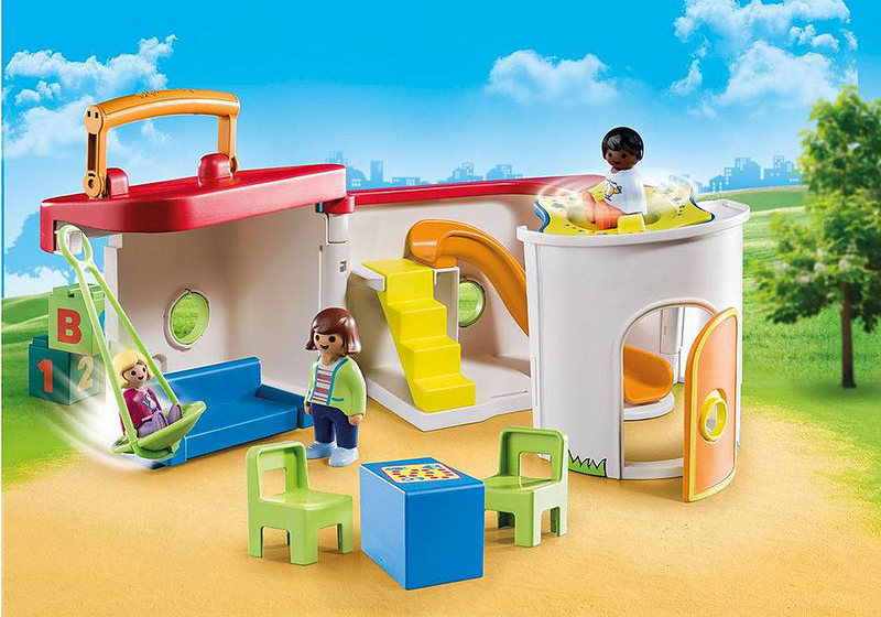 Playmobil 70399 - 1.2.3 my take along preschool mib, , medium-null