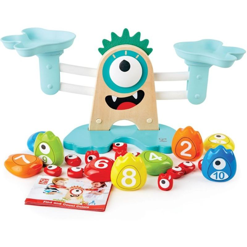 Hape early explorer wooden monster math scale e0511, , medium-null