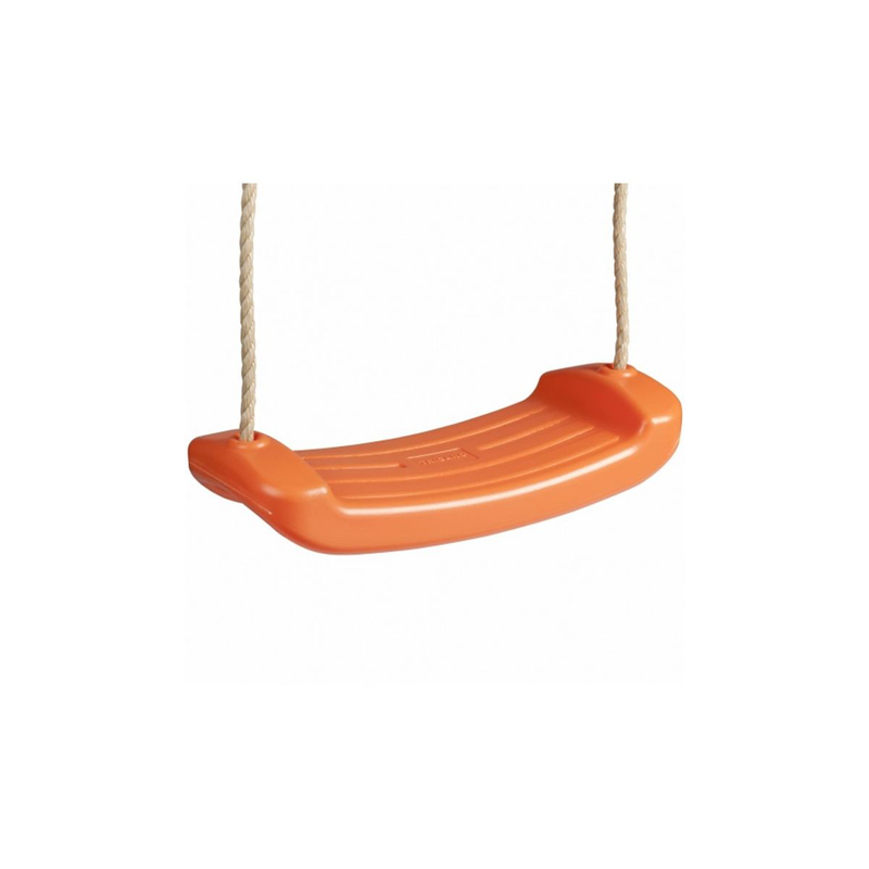 Cradle seat straight plastic with belts green-null