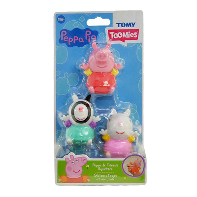 Peppa pig peppa & friends bath squirters