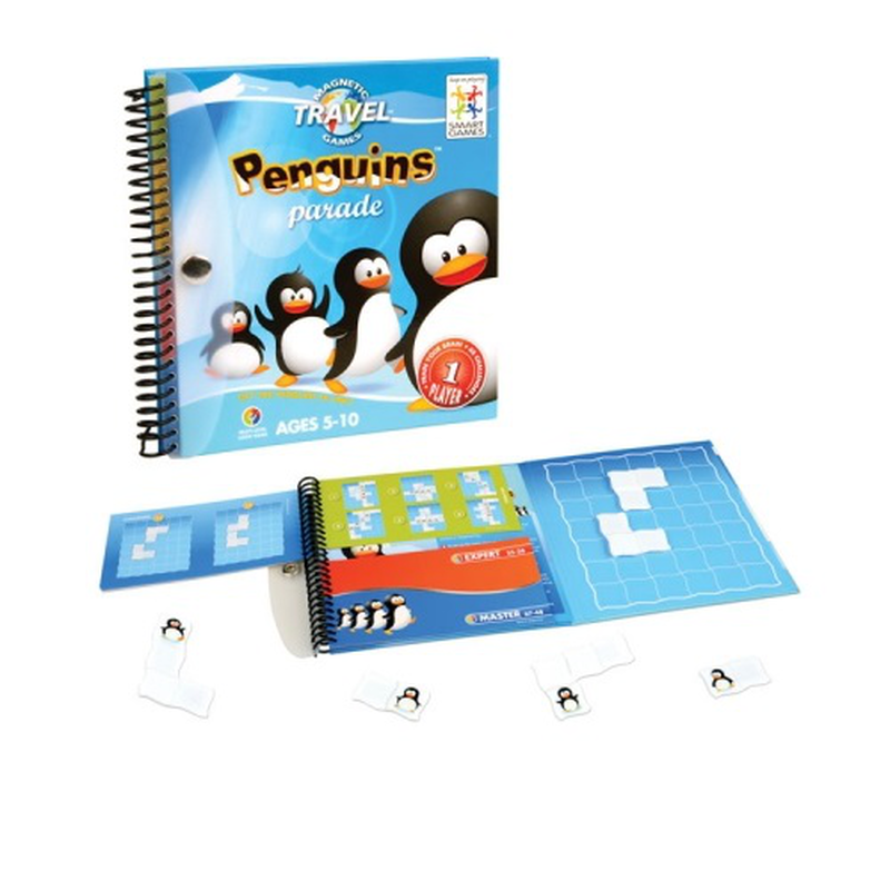 Smartgames magnetic travel penguins parade, , medium-null