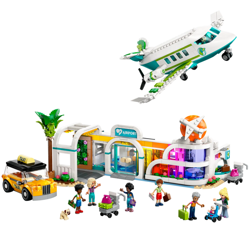 Lego friends 42656 heartlake city Airport and Airplane, , medium-null
