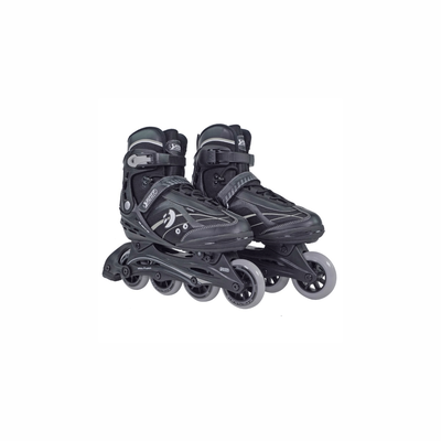 Inline skates adults black 45-46, , medium