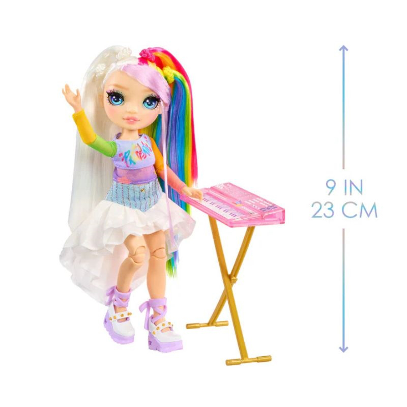 Rainbow high jr high rock band - amaya - rainbow 9&rdquo; fashion doll 565772, , medium-null