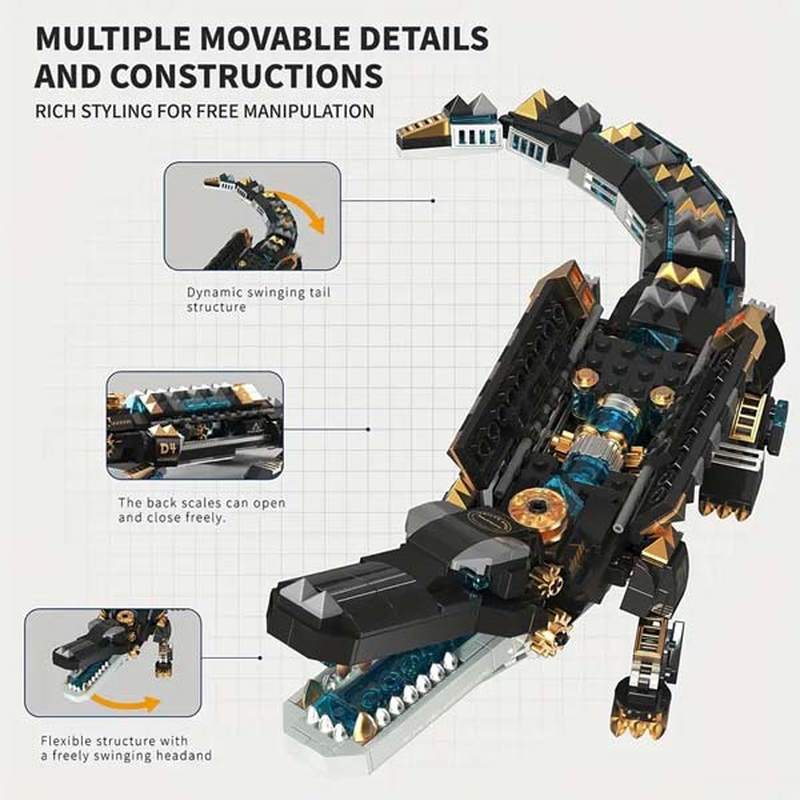 Steam davinci - alligator, , medium-null