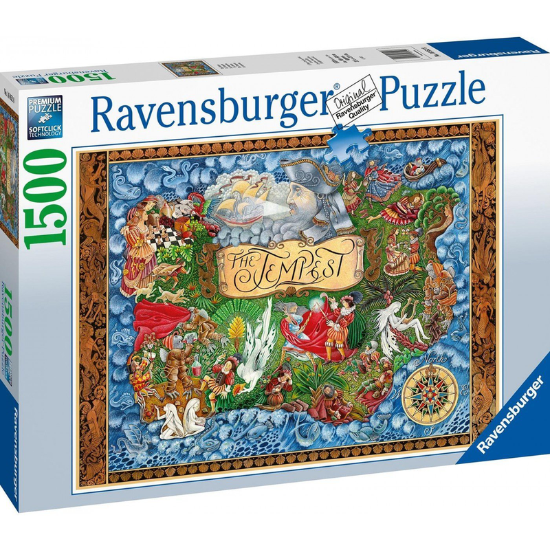 Ravensburger παζλ 1500 τεμ. Shakespear: η τρικυμία 16952, , medium-null