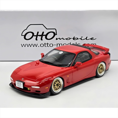 Ottomobile miniatures 1/18 2020 mazda rx7 khyzyl saleem, *resin series*, red