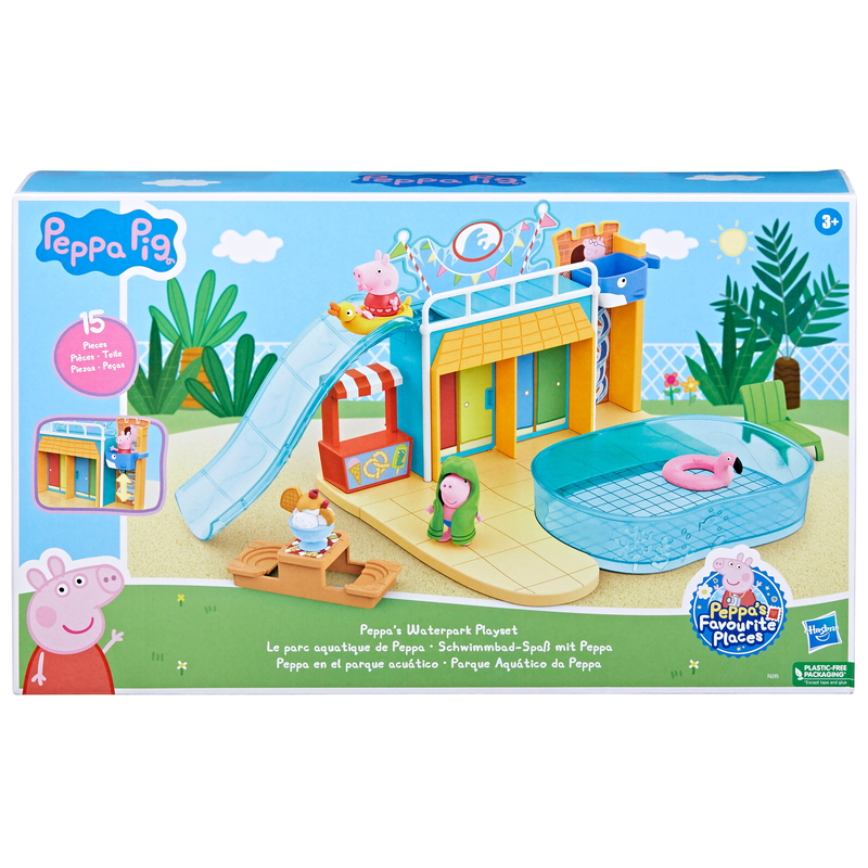 Peppa pig waterpark playset f6295 3y+, , medium image number null
