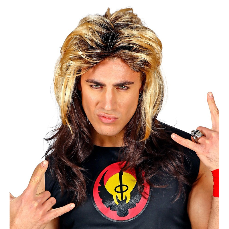 80s rock star wig, , medium-null