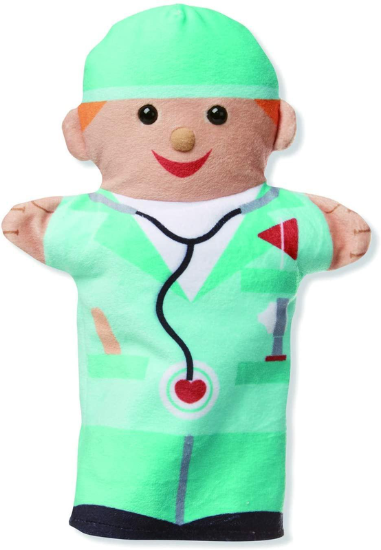Melissa & doug 19086 jolly helpers hand puppets (set of 4), , medium image number null