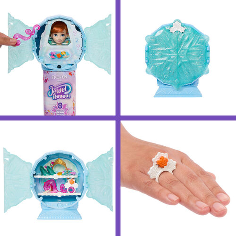 Disney frozen anna jewel reveal fashion doll & accessories 3y+ jjy37, , medium-null