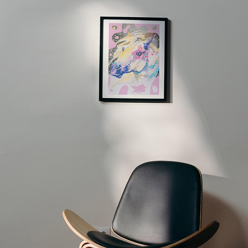 Product image: Diamantiny level up watercolor unicorn, , medium-null