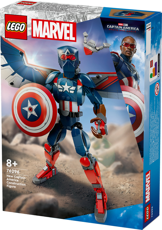 Lego marvel captain america 76296 for ages 8+ 359pcs, , medium-null