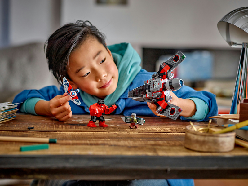 Lego marvel captain america vs. Red hulk battle 76292 for ages 8+ 223pcs, , medium-null