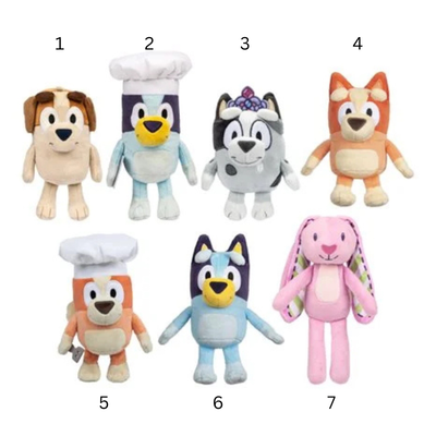 Bluey plush 20 cm - 7 designs blya3000, , medium