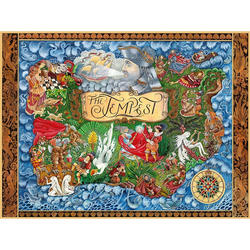 Ravensburger παζλ 1500 τεμ. Shakespear: η τρικυμία 16952, , medium-null