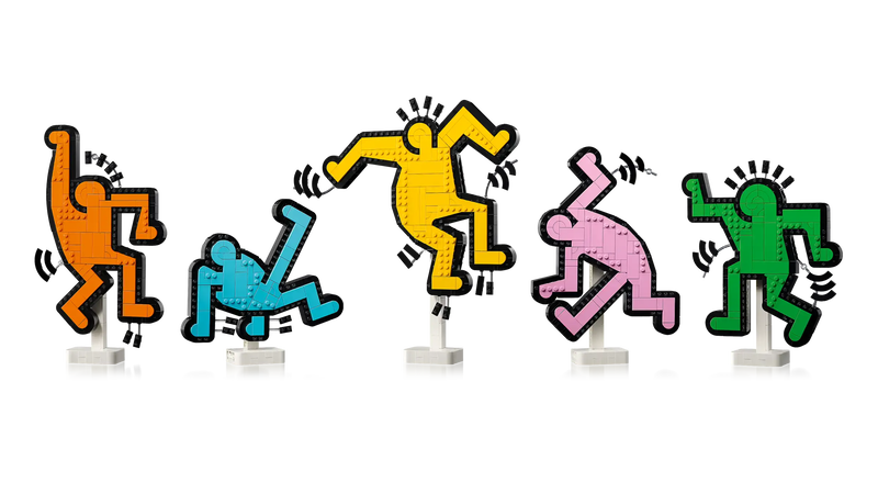 Product image: Lego art 31216 keith haring – dancing figures, , medium-null