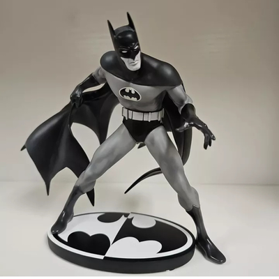 Batman: black and white resin statue by jim aparo dc limited edition of /3300 nib, , medium