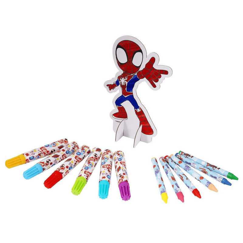 Product image: Drawing set in backpack marvel spidey and his amazing friends, , medium-null
