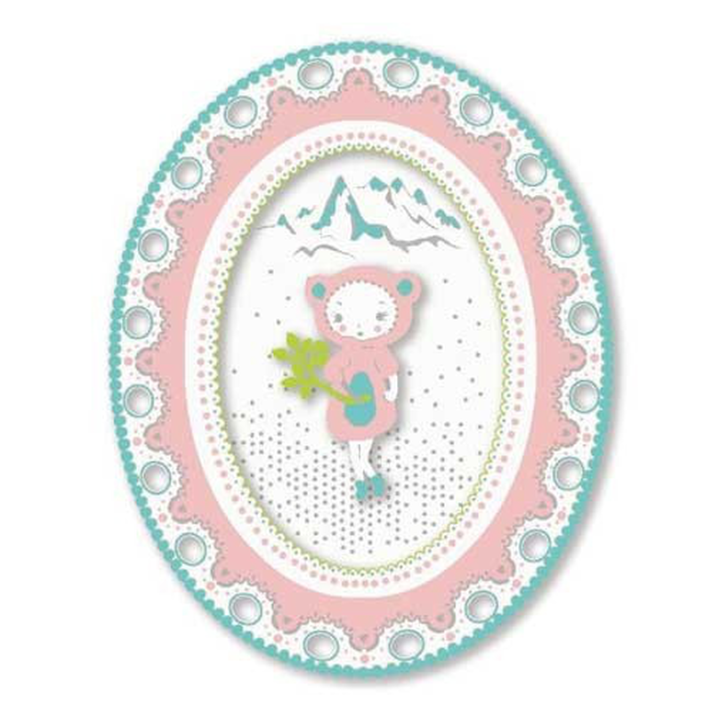 Djeco paper lace small she-bear, , medium image number null