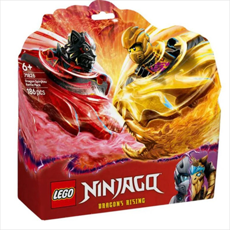 Lego 71826 ninjago - dragon spinjitzu battle pack, , medium-null