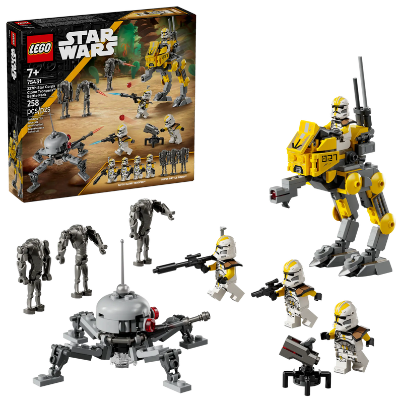 Lego star wars 327th star corps clone troopers battle pack 75431, , medium-null