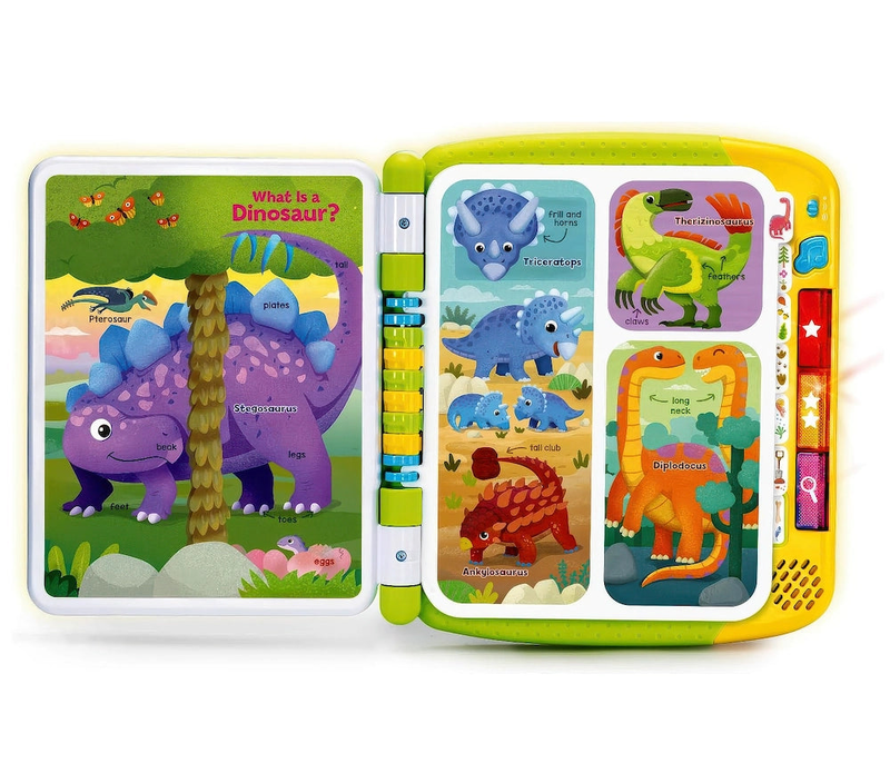 Leapfrog big touch & learn dinosaur book - dinosaur, , medium-null