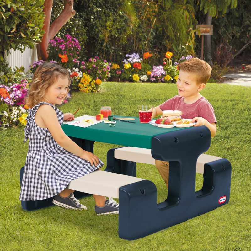 Little tikes junior picnic table jungle 174063e3, , medium-null