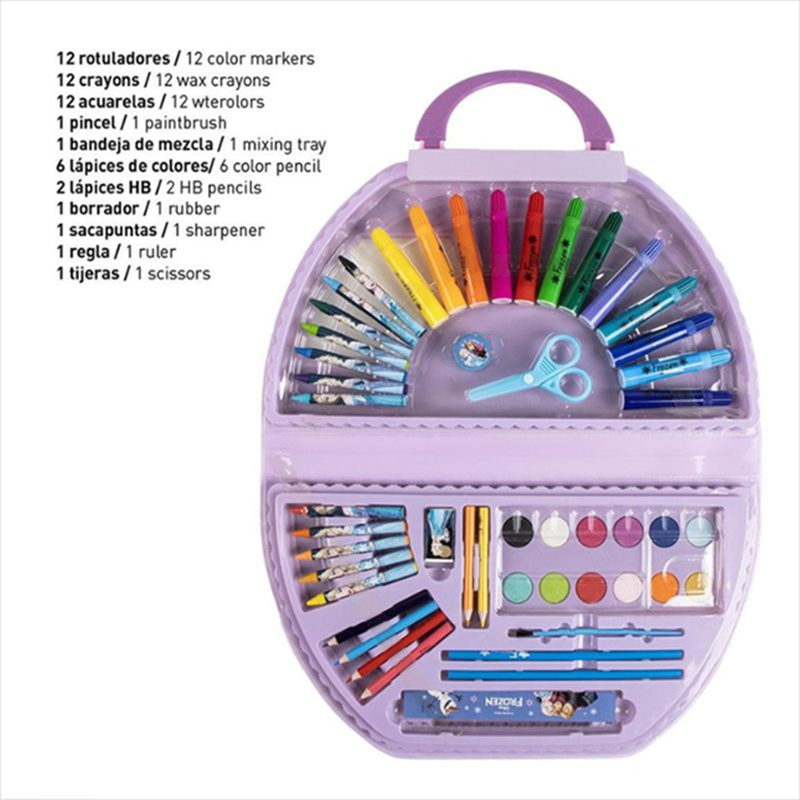 Frozen colouring set 50 pieces 2700001219, , medium-null