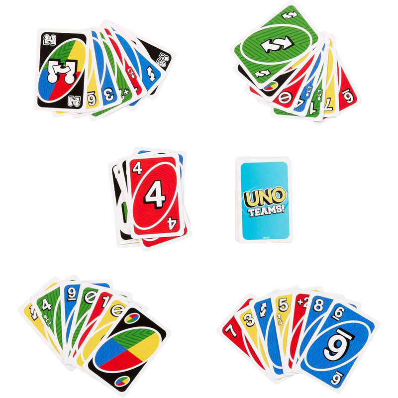 Uno teams card game, , medium-null