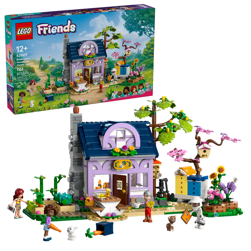 Product image: Lego friends 42669 beekeepers' house and flower garden, , medium-null