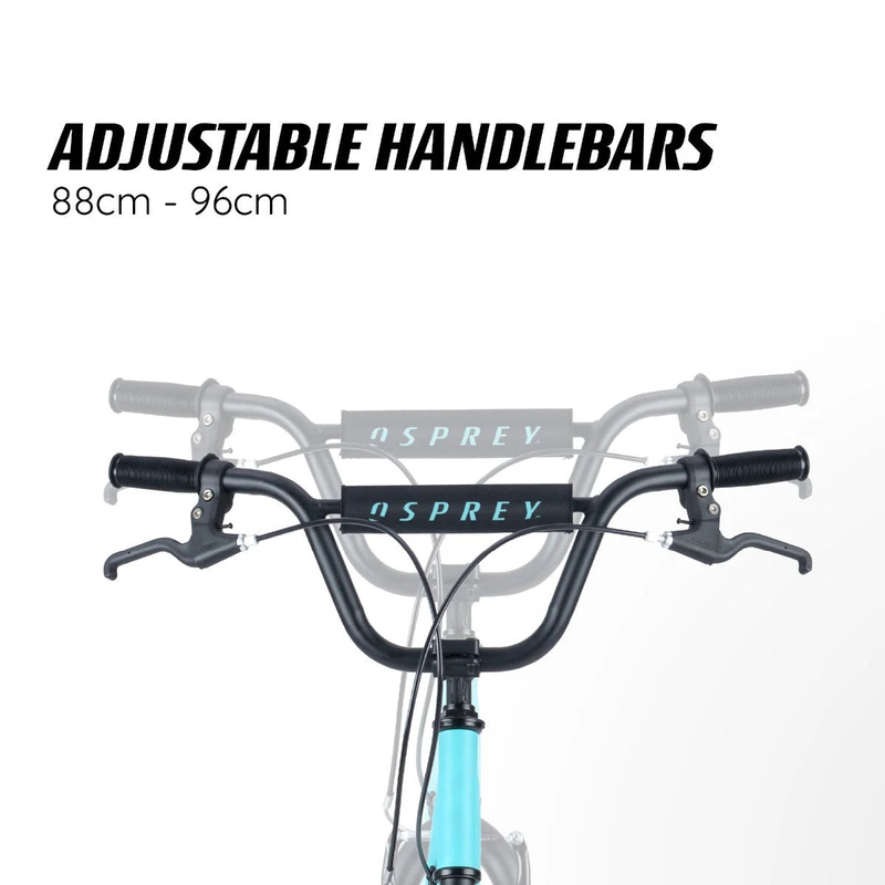 Product image: Osprey bmx scooter big wheel - blue, , medium-null