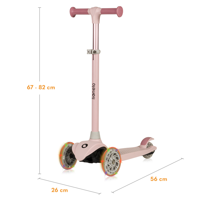 Jessy pink rose scooter-null