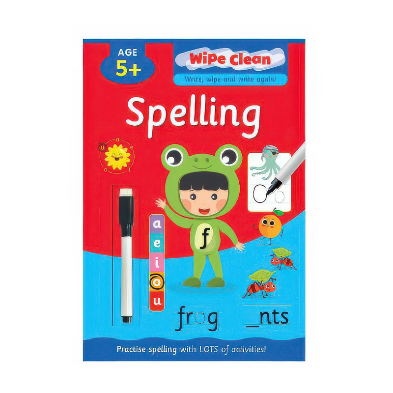Wipe clean spelling, , medium image number null