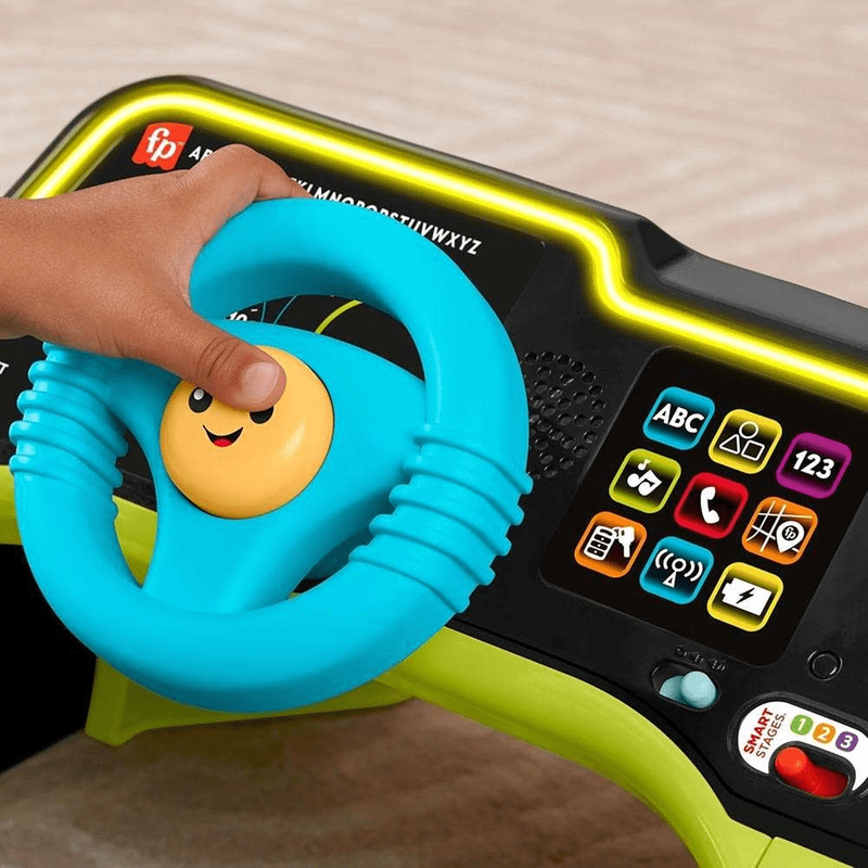 Fisher-price laugh &amp; learn smart stages - sit &amp; steer driver, , medium-null
