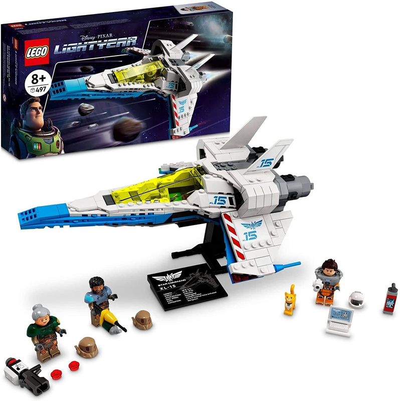 Product image: Lego 76832 disney pixar lightyear xl-15 spaceship building toy set, , medium-null
