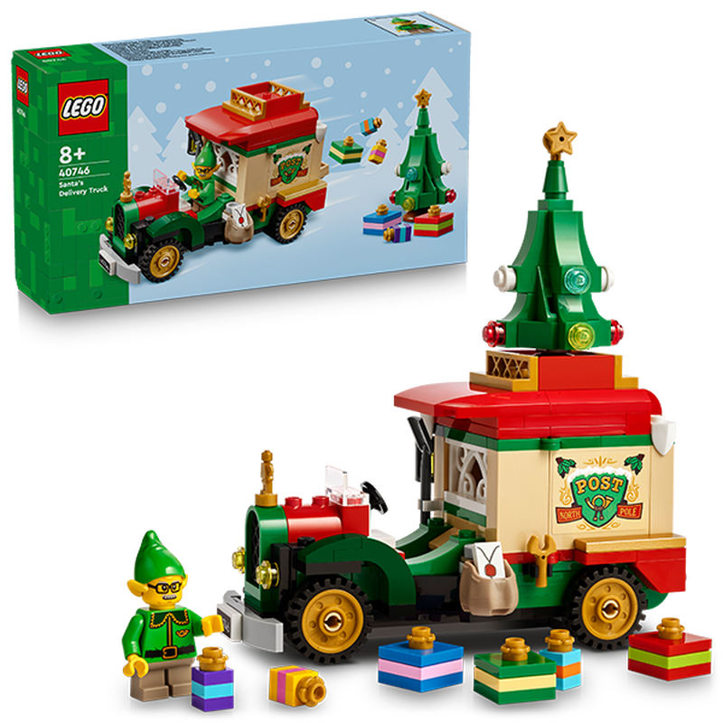 Lego seasons and occasions santa's delivery truck 8y+ (40746), , medium-null