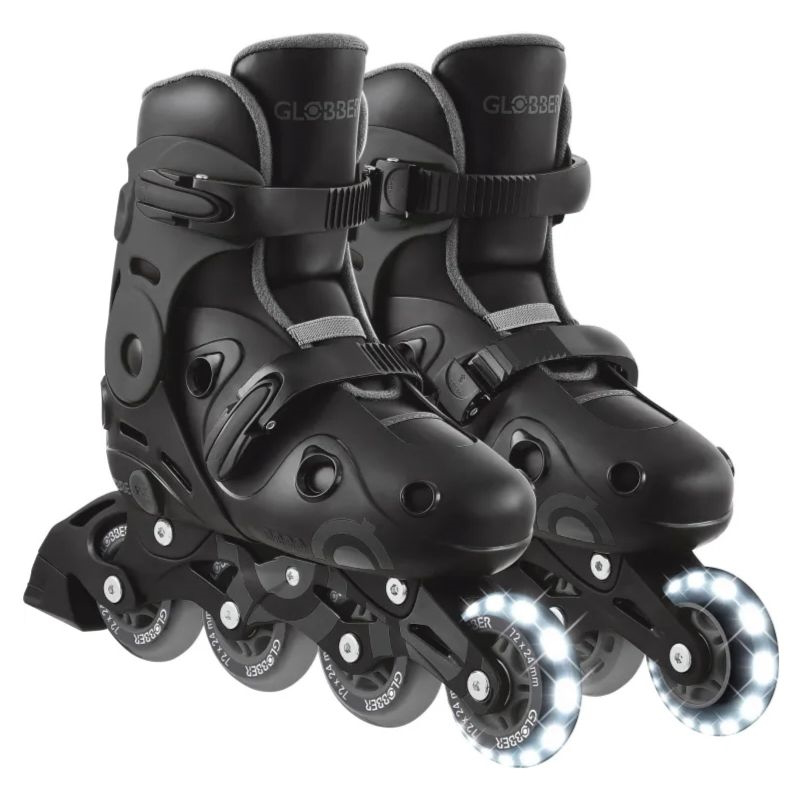 Globber inline skates lights no 34-37 black, , medium-null