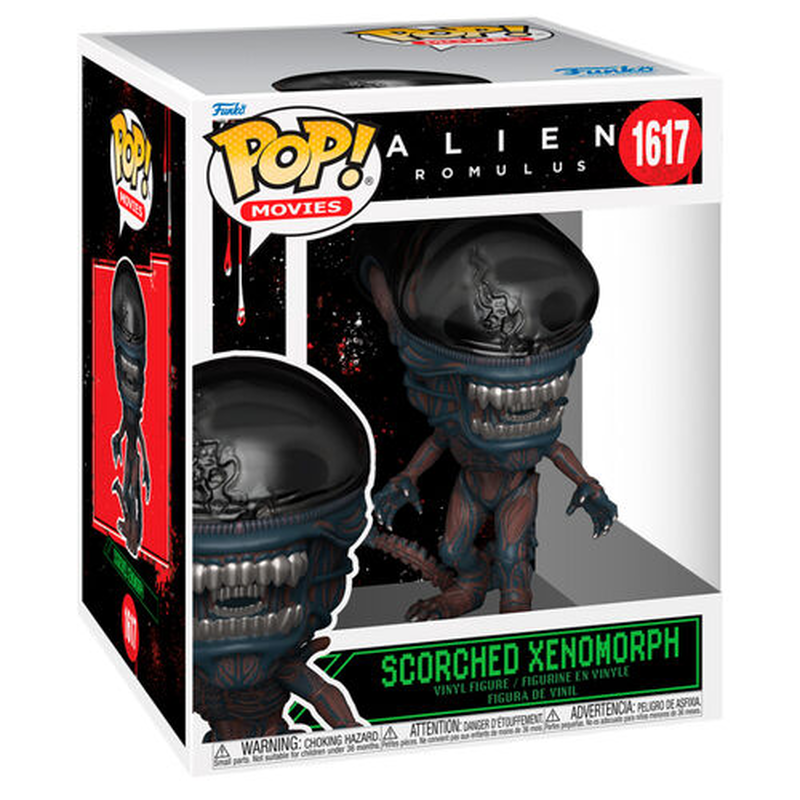 Pop funko! Super movies: aliens romulus scorched xenomorph figure, , medium-null