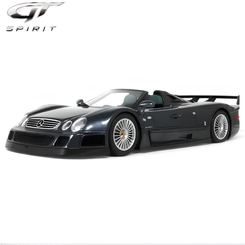 Gt spirit 1/18 mercedes-benz clk-gtr roadster steel grey metallic 1999, , medium-null