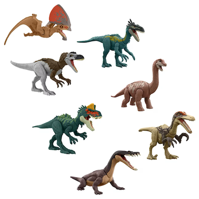 Jurassic world chaos theory figures 4y+ (1pc random selection) (hln49), , medium