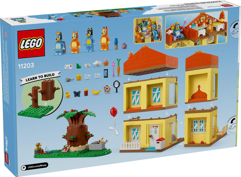Lego bluey 11203 bluey's family house, , medium-null