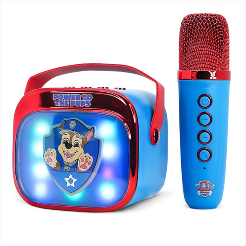 Otl paw patrol chase popsing led light up wireless karaoke speaker, , medium-null