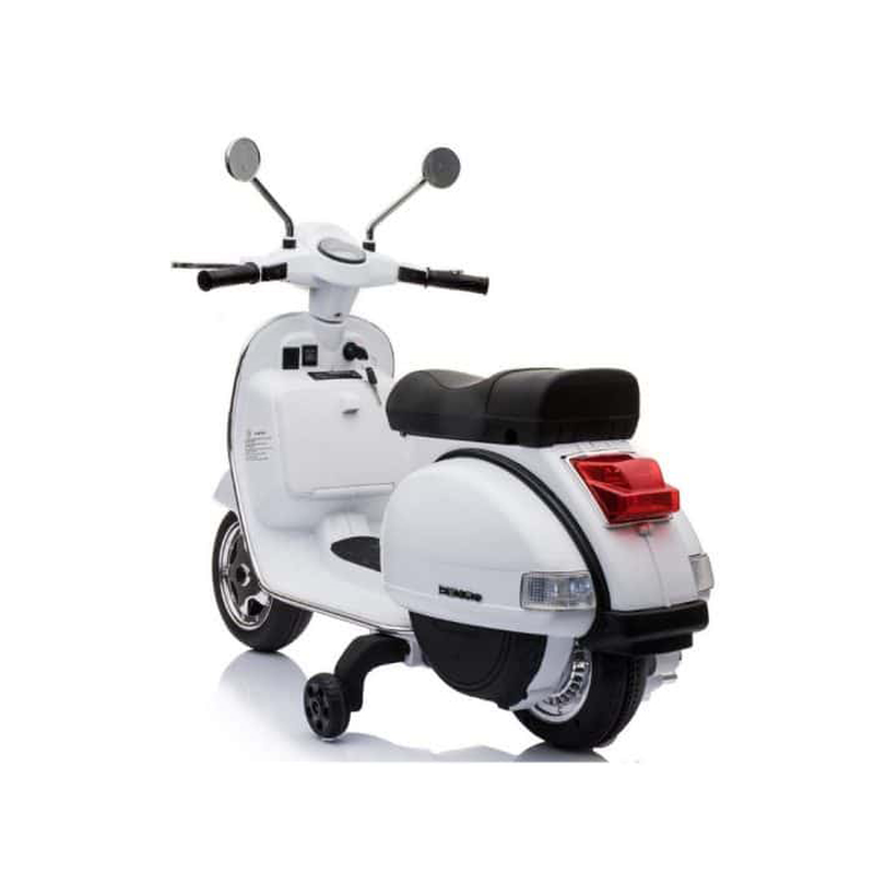 Vespa 12v ride on children’s electric bike white, , medium-null