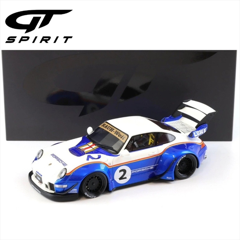 Gt spirit 1/18 2023 rwb x liberty walk, white/blue, , medium-null