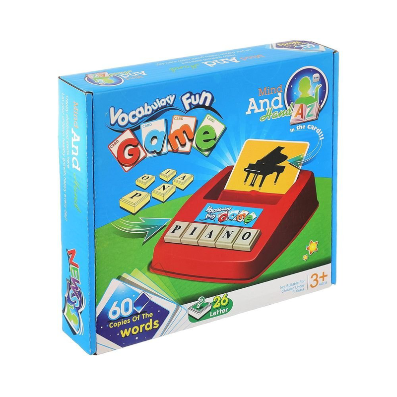 Product image: Vocabulary fun εκπαιδευτικό παιχνίδι λεξιλογίου αγγλικών για παιδιά 3+ ετών, , medium-null