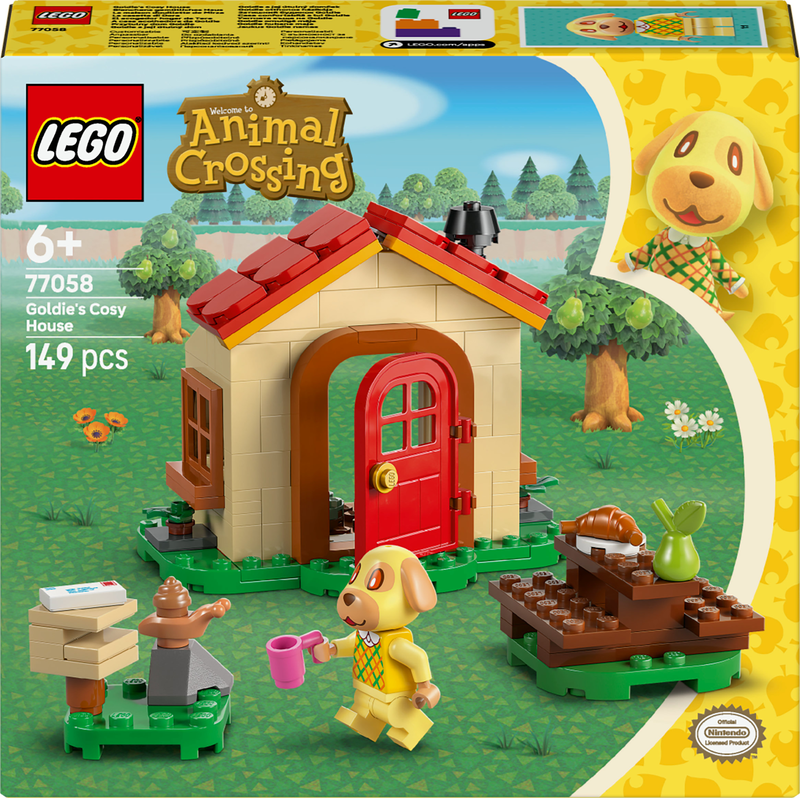 Lego animal crossing goldie's cozy house 77058 &gamma;&iota;&alpha; &eta;&lambda;&iota;&kappa;ί&epsilon;&sigmaf; 6+ 149&tau;&mu;&chi;, , medium-null