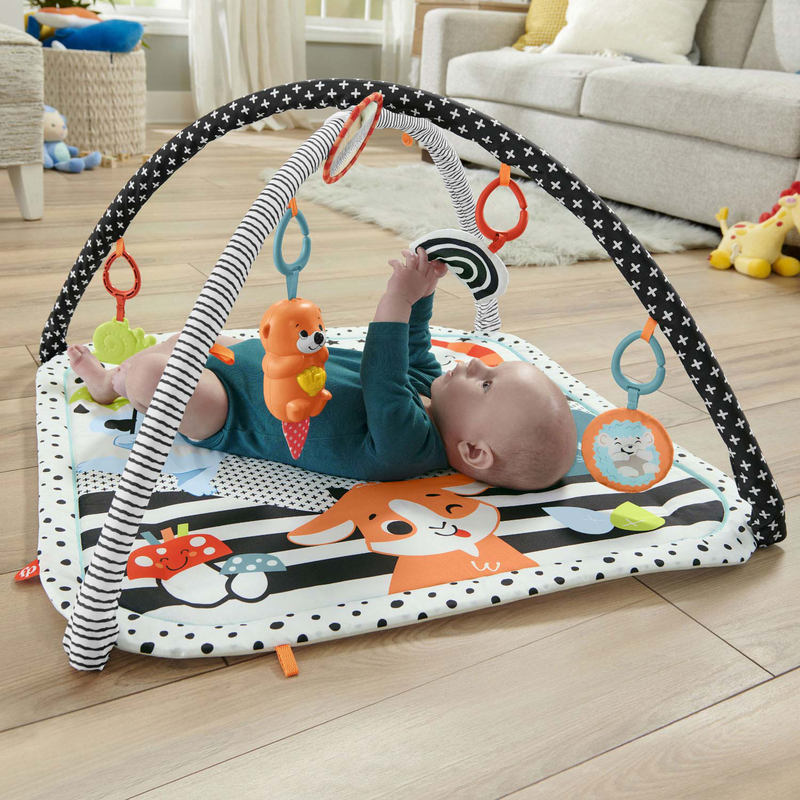 Product image: Fisher price 3 in 1 music glow & grown gym hbp41 0+, , medium-null