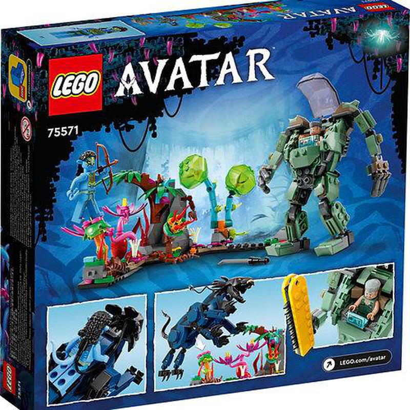 Lego 75571 avatar neytiri & thanator vs amp suit, , medium image number null